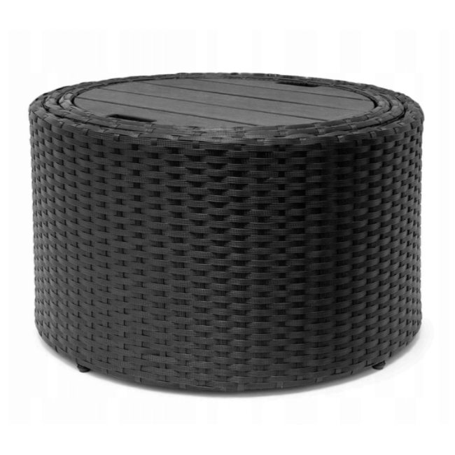 Садові меблі Outtec Round Lounge Chairs чорно-графітові