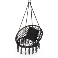 Садовые качели Boho Outtec XXL черный