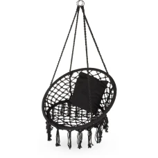 Садова гойдалка Boho Outtec XXL чорний