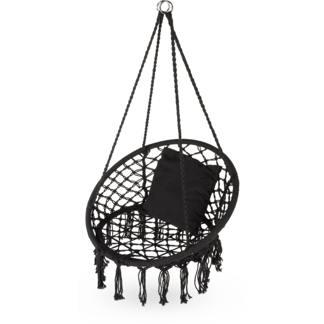 Садова гойдалка Boho Outtec XXL чорний