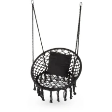 Садова гойдалка Boho Outtec XXL чорний