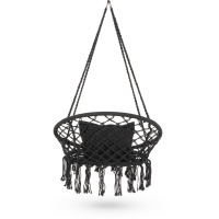 Садовые качели Boho Outtec XXL черный