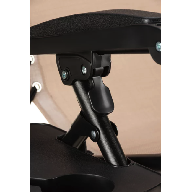 Шезлонг лежак Outtec Zero Graviti Sun раскладной с крышей беж