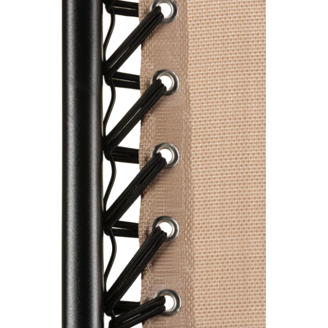 Шезлонг лежак Outtec Zero Graviti Sun раскладной с крышей беж