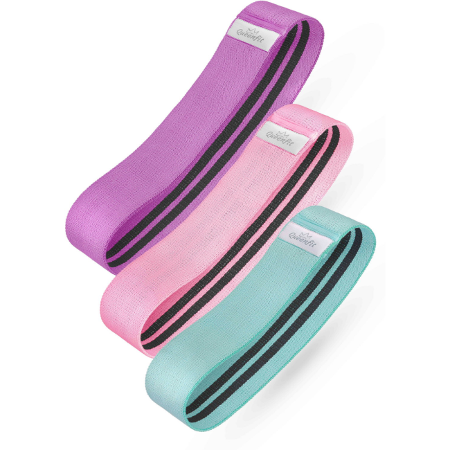 Набор резинок для фитнеса Queenfit 7-35кг