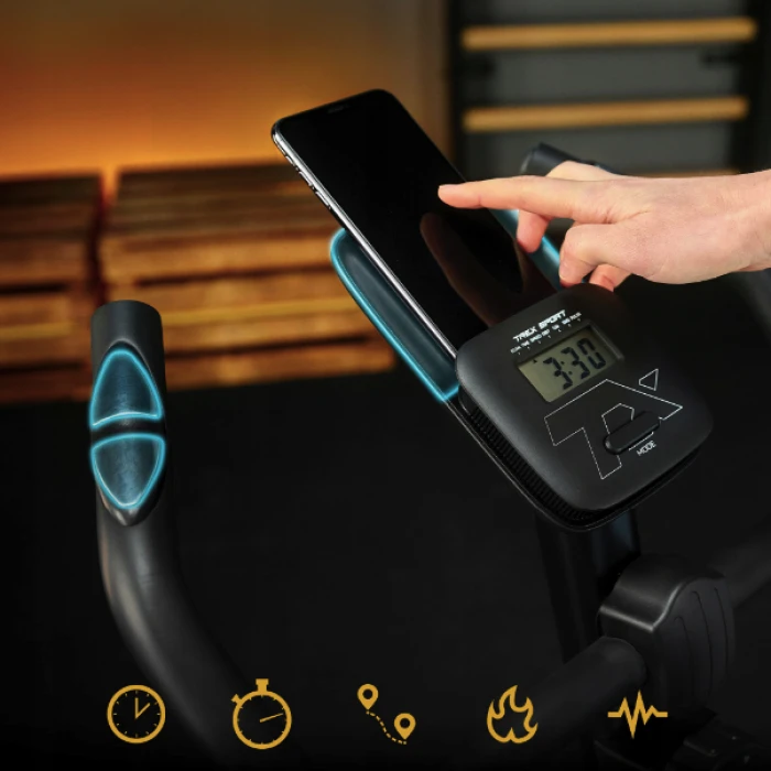 Велотренажер Trex Sport TX-350MB RIZE черный магнитный