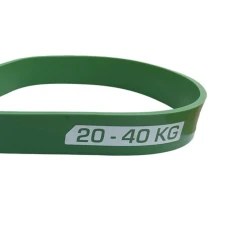 Резинка для фитнеса York 20-40кг – 2080x32x4,5 мм, зеленый