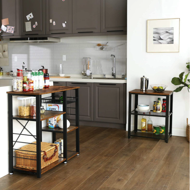 Стеллаж Leobert Flash на колесах в стиле Loft