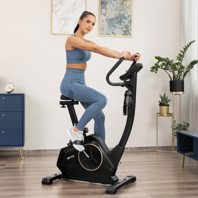 Велотренажер Gymtek XB4000 iConsole+ электромагнитный золотой