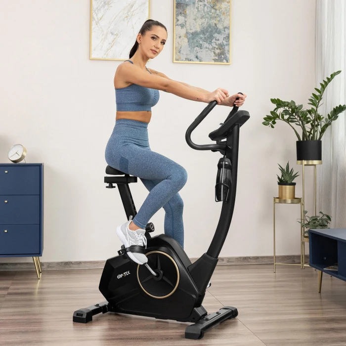 Велотренажер Gymtek XB4000 iConsole+ электромагнитный золотой
