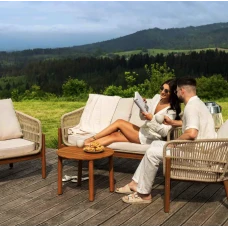 Комплект садових меблів Di Volio Deli бежево-кремовий