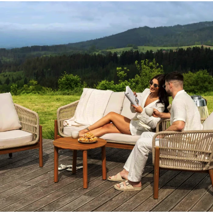 Комплект садовой мебели Di Volio Deli бежево-кремовый