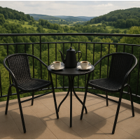 Садовое кресло Jumi Bistro New черный