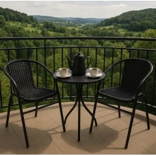 Садовое кресло Jumi Bistro New черный