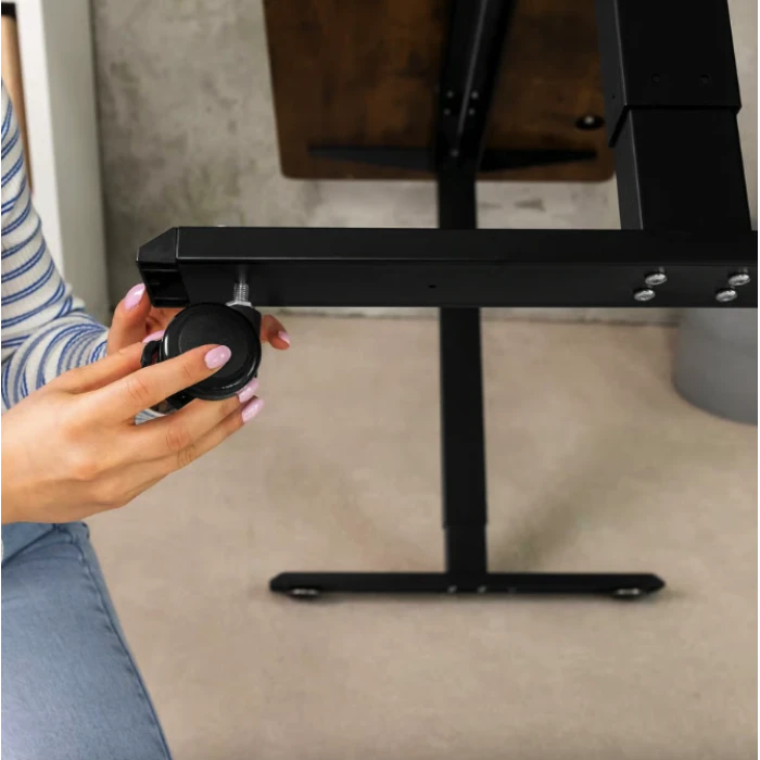 Комп'ютерний стіл з регульованою висотою Di Volio Biago чорний