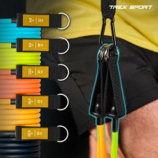 Набір резинок з еспандерами Trex Sport TX-050TSV чорний