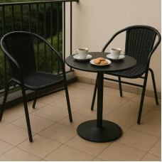 Садовое кресло Jumi Bistro New черный