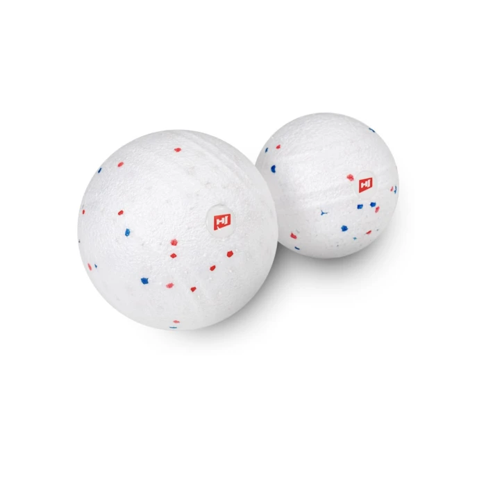 Масажний м'яч EPP 100 мм Hop-Sport HS-P100MB білий