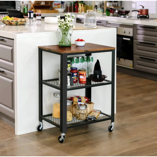 Стеллаж Leobert Flash на колесах в стиле Loft