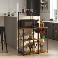 Кухонный стеллаж Leobert Supretto с местом для микроволновки в стиле Loft