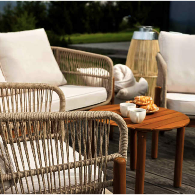 Комплект садовой мебели Di Volio Deli бежево-кремовый