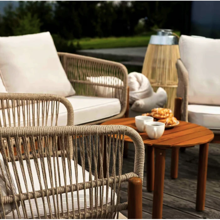 Комплект садовой мебели Di Volio Deli бежево-кремовый