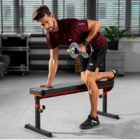 Лавка тренувальна Hop-Sport HS-1025 Pro для жиму горизонтальна регульована