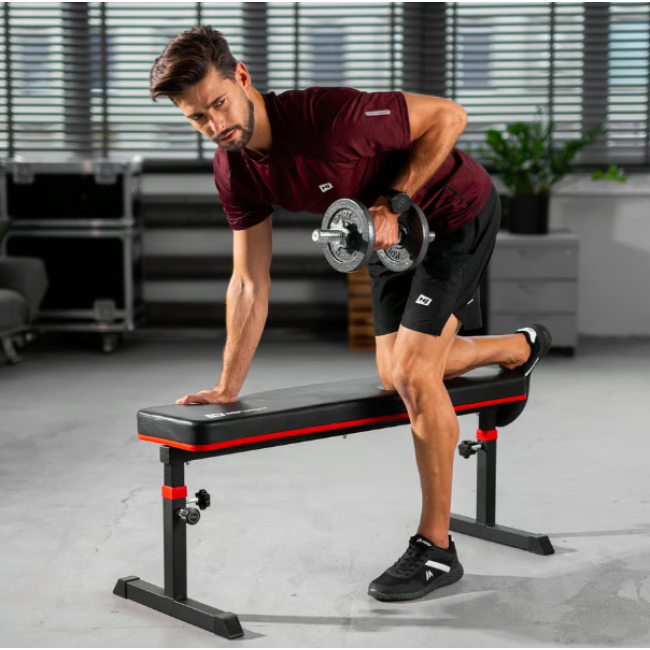 Лавка тренувальна Hop-Sport HS-1025 Pro для жиму горизонтальна регульована