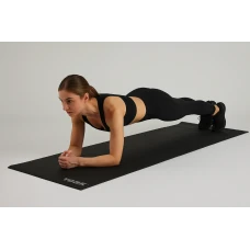 Коврик (мат) для фитнеса и йоги York Fitness 0,3см черный