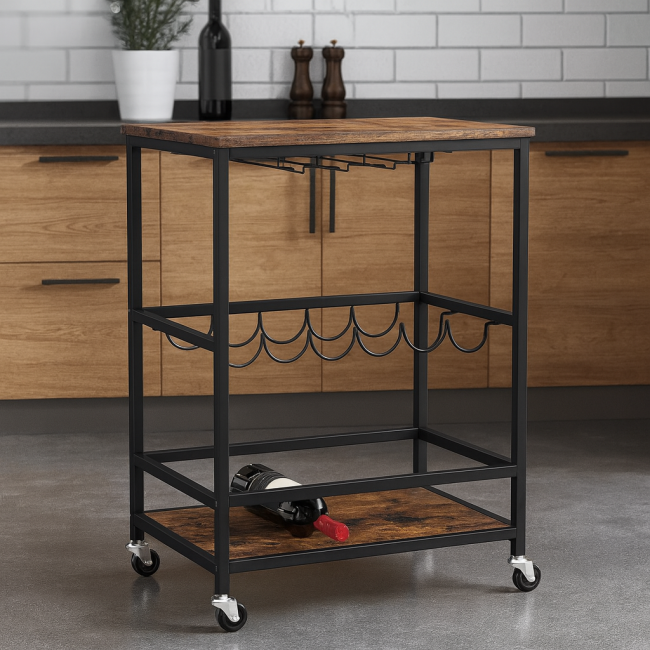 Стеллаж Leobert Modern на колесах в стиле Loft