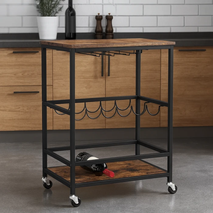 Стеллаж Leobert Modern на колесах в стиле Loft