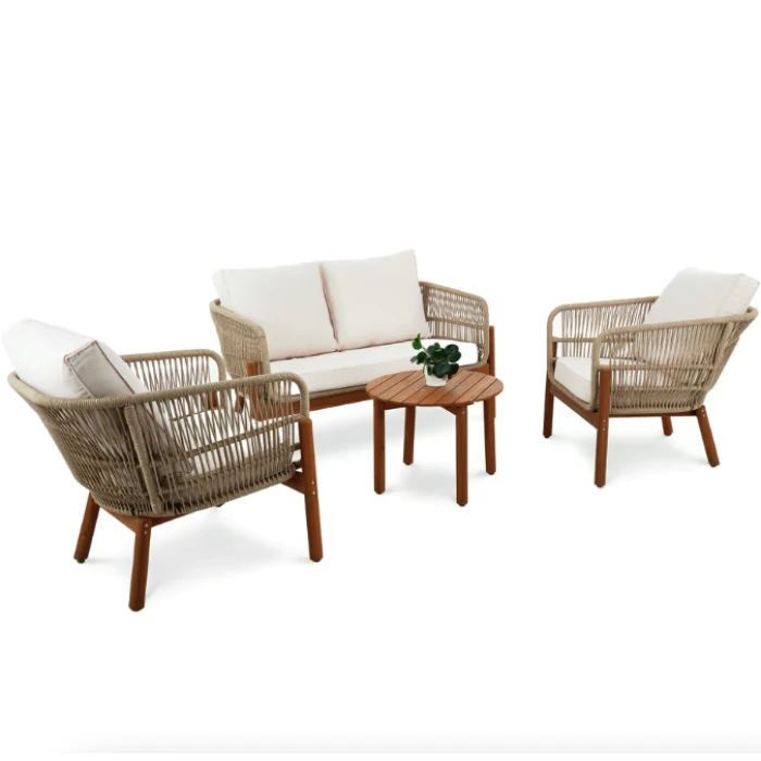 Комплект садовой мебели Di Volio Deli бежево-кремовый