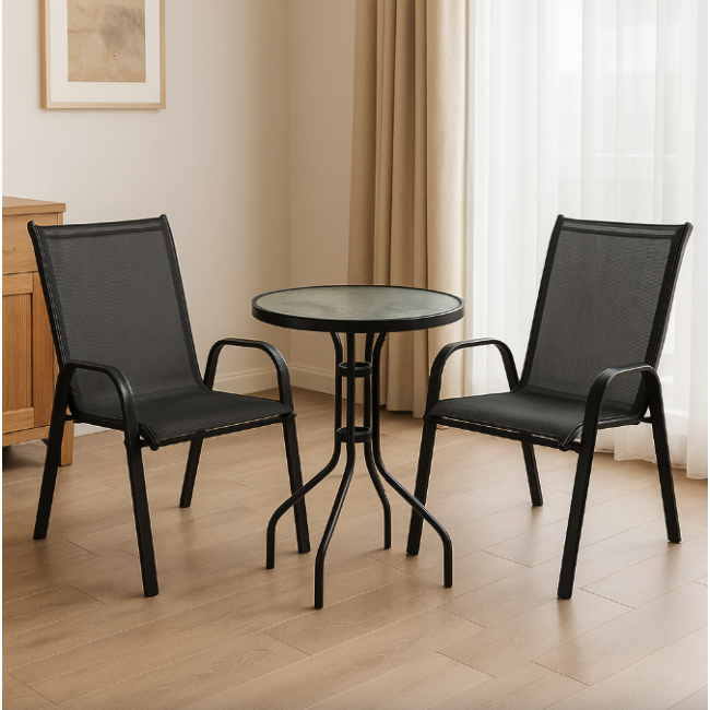 Набір садових меблів Chomik TWIKS стіл та 2 стільці