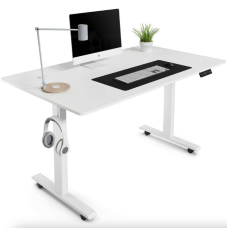 Компьютерный стол с регулируемой высотой Di Volio Rapalo белый