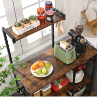 Кухонный стеллаж Leobert Supretto с местом для микроволновки в стиле Loft