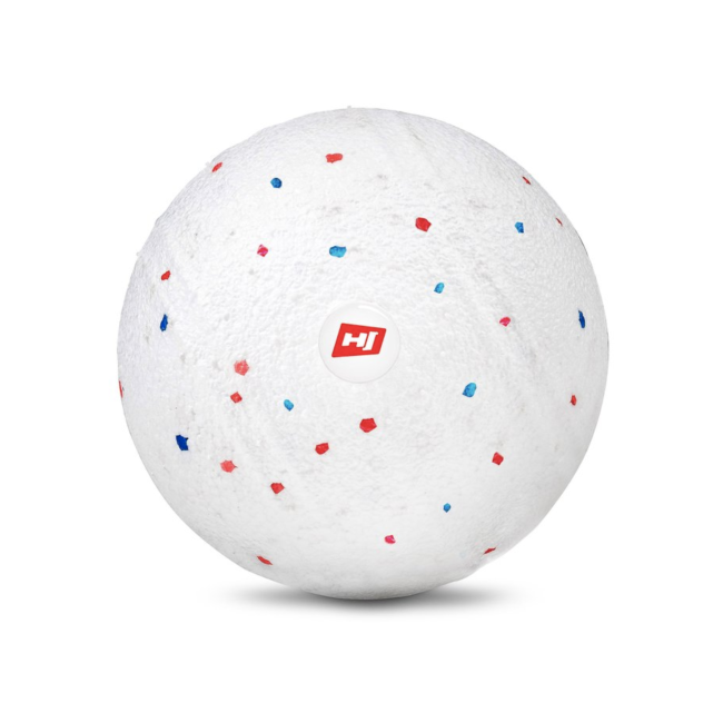 Массажный мяч EPP 100 мм Hop-Sport HS-P100MB белый