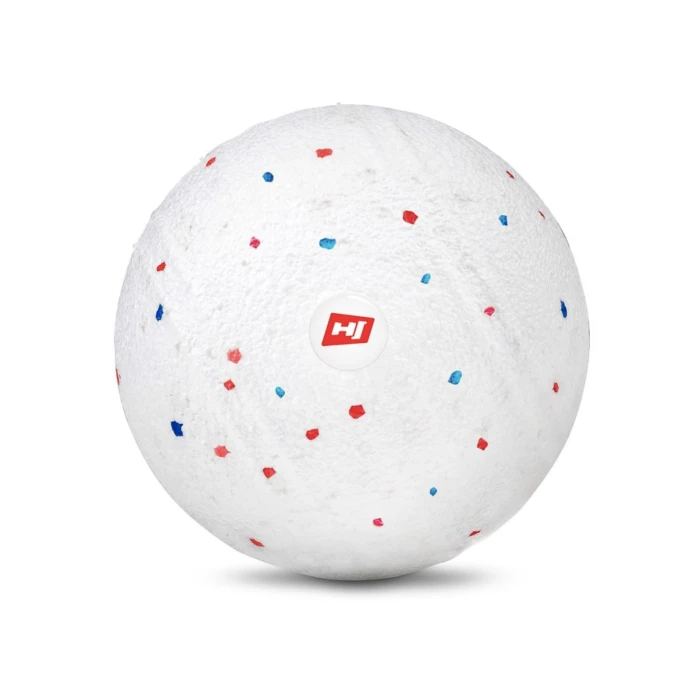 Масажний м'яч EPP 100 мм Hop-Sport HS-P100MB білий