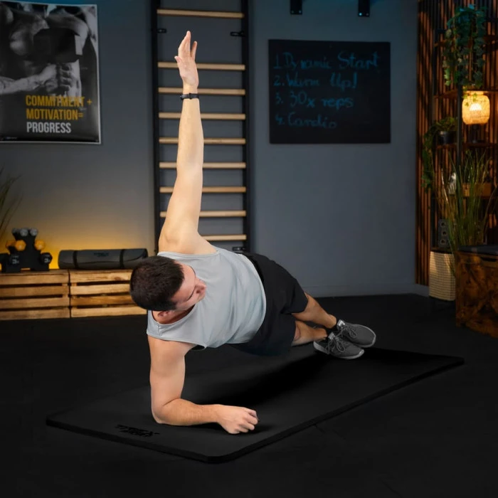 Коврик для йоги Trex Sport TX-029NGM NBR 2см 190х80 черный