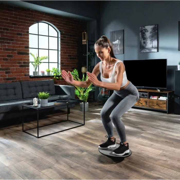 Диск балансувальний Hop-Sport 40см сірий