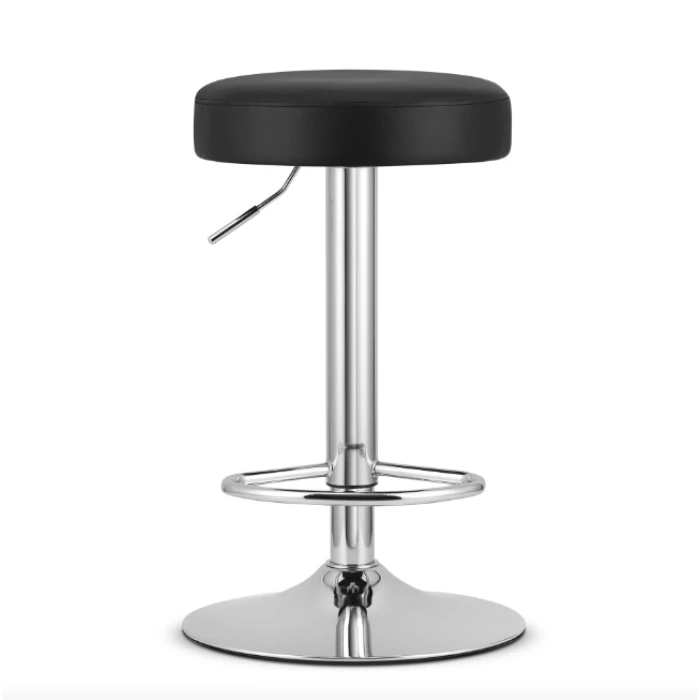 Барний стілець Leobert Rojst з м'яким круглим сидінням