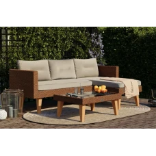 Комплект меблів для саду Di Volio Imola коричневий