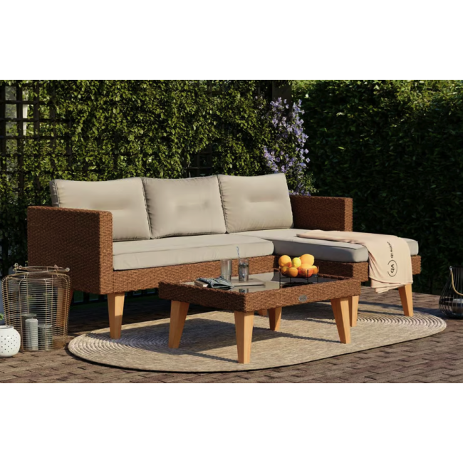 Комплект меблів для саду Di Volio Imola коричневий