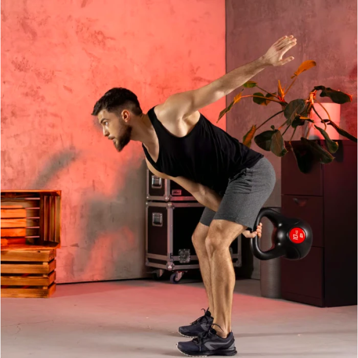 Гиря виниловая Hop-Sport 10кг HS-PB010KB