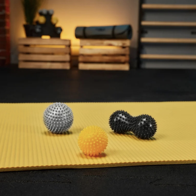 Набор массажных мячей Trex Sport TX-003MSB 3в1 для йоги и фитнеса PVC