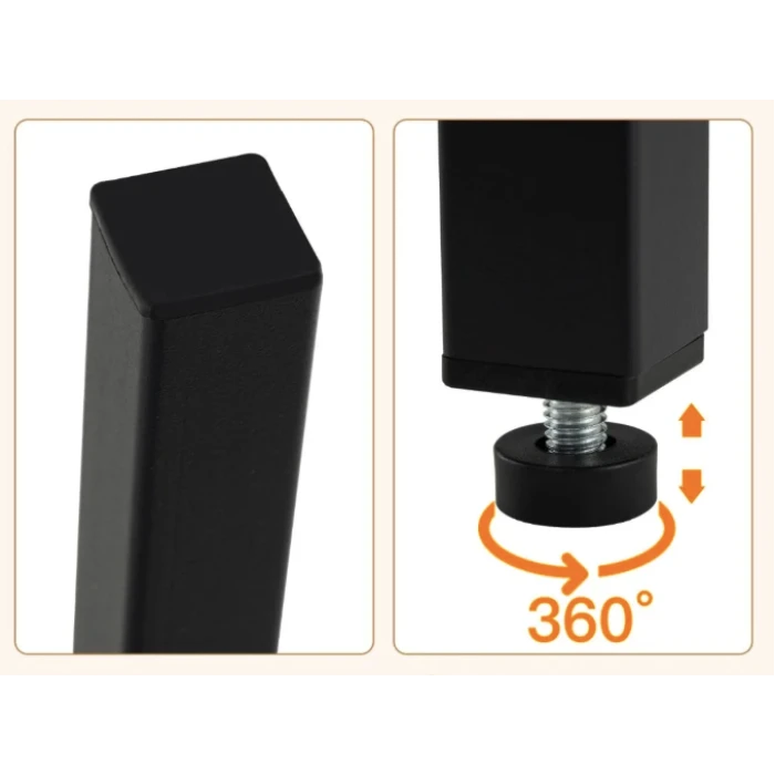 Барний стіл та 2 барні стільці Costway Hoobro в стилі Loft