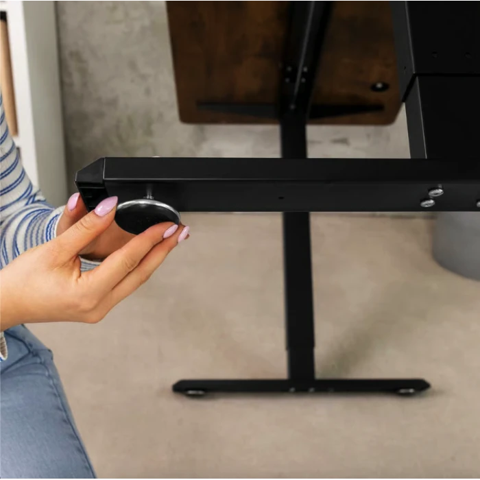 Комп'ютерний стіл з регульованою висотою Di Volio Biago чорний