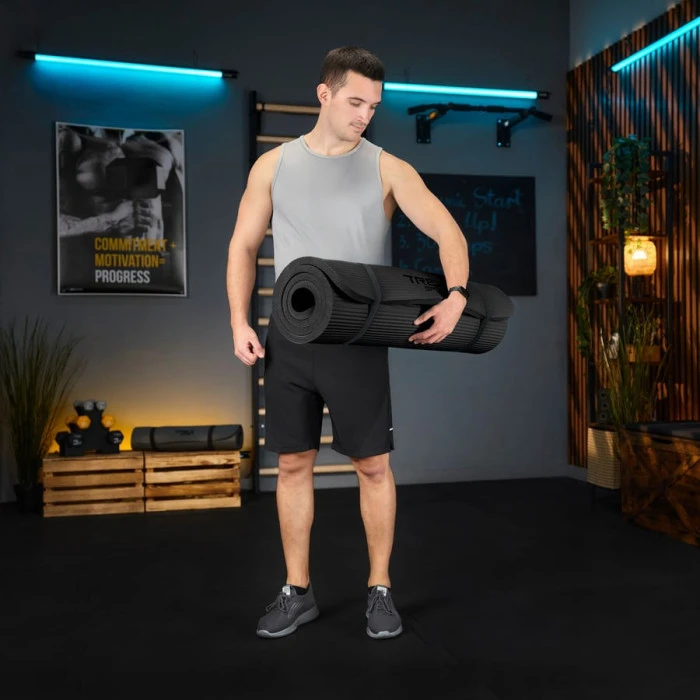 Коврик для йоги Trex Sport TX-029NGM NBR 2см 190х80 черный