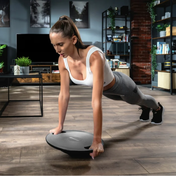 Диск балансувальний Hop-Sport 40см сірий