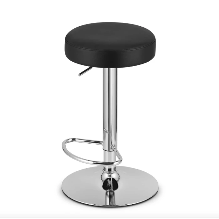 Барний стілець Leobert Rojst з м'яким круглим сидінням