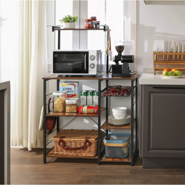 Кухонный стеллаж Leobert Supretto с местом для микроволновки в стиле Loft